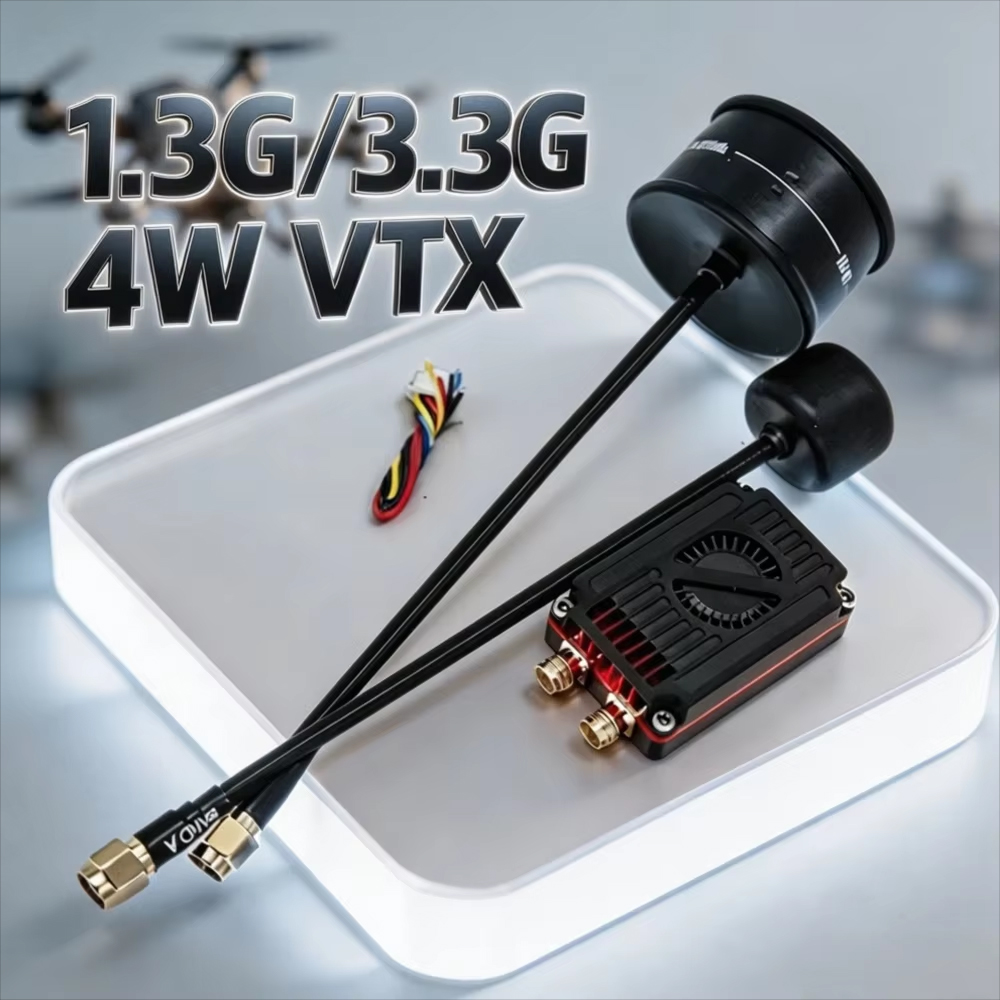 Drone Antenna - Rushfpv Rush 1.3G/3.3G 4W 7-30V Dual
