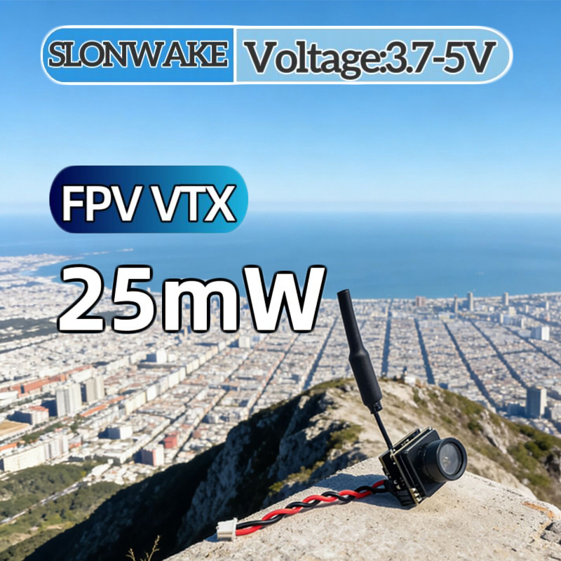 SLONWAKE FPV 25mW power simula - Drone Receiver 评论和价格