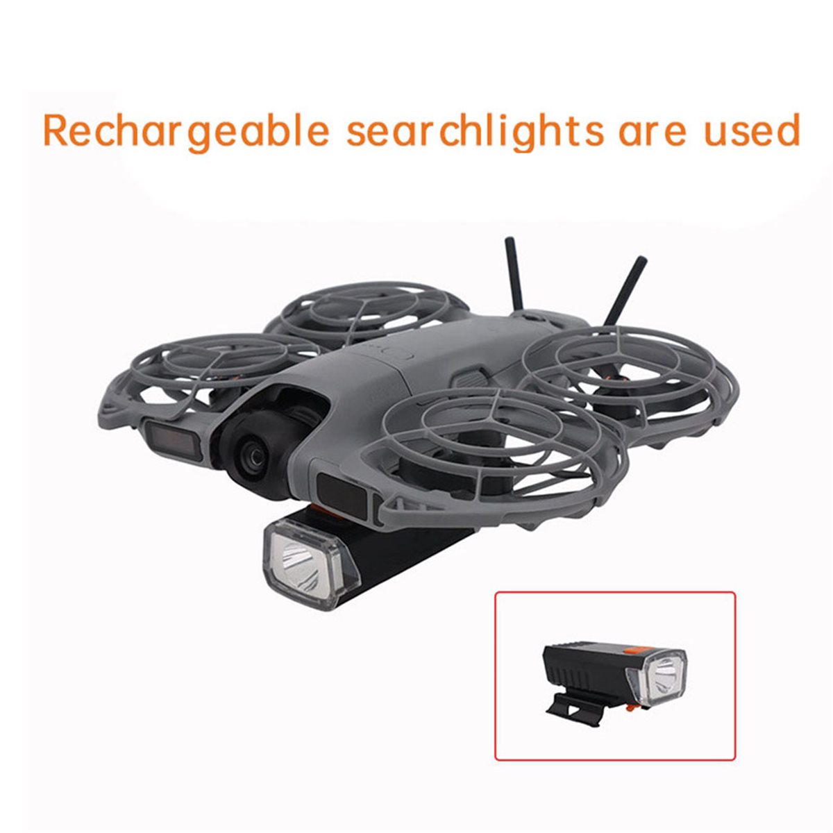 DTC5 Rechargeable Searchlight  - Drone Led Light 评论和价格