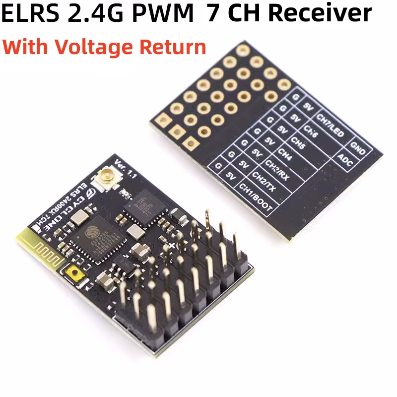 ELRS 2.4G PWM 7CH 6CH CRSF Rec - Drone Antenna 评论和价格